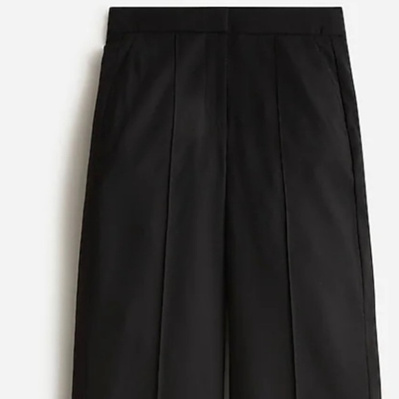 J.Crew Full-length wide-leg tuxedo pant in Italian wool - Picture 3 of 11
